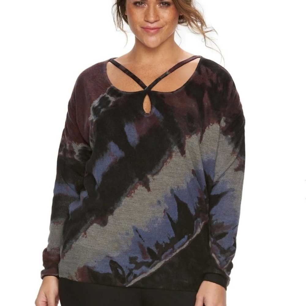 Rock & Republic tie-dye sweater